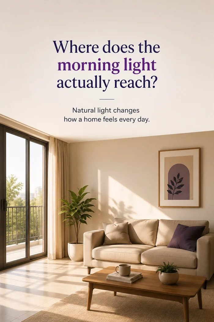 Where does the morning light actually reach? Natural light changes how a home feels every day.